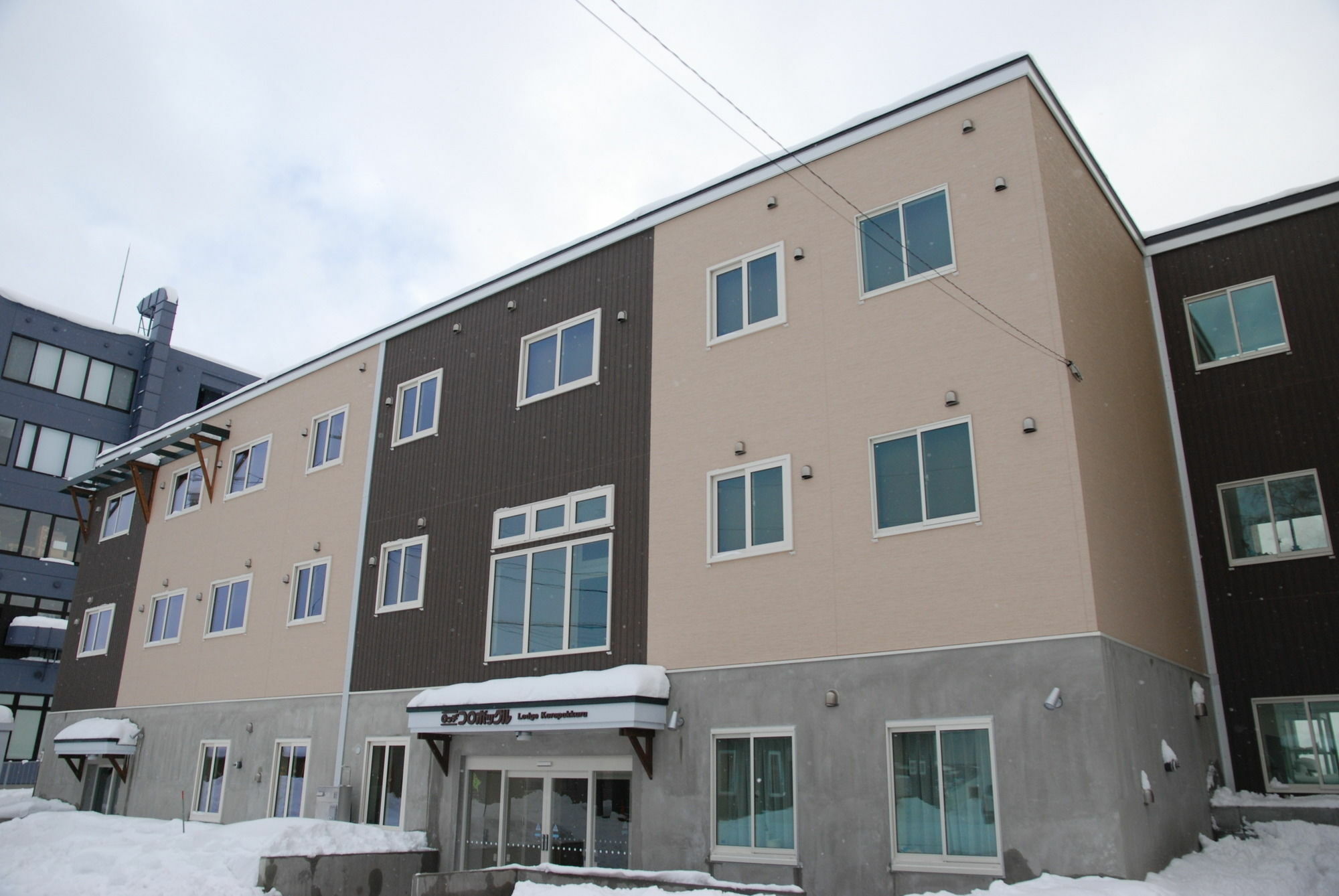 Lodge Koropokkuru Ōmagari Exterior foto